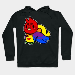 pride birb- Gay Variant Hoodie